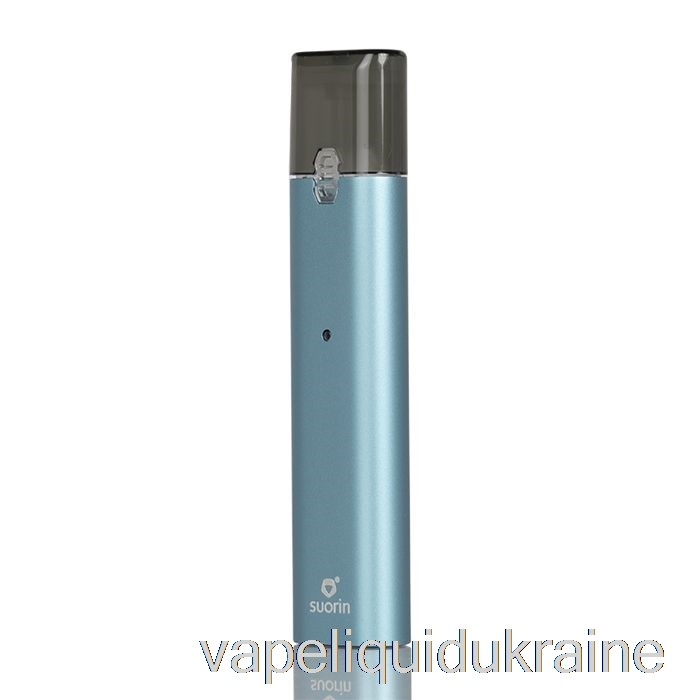 Vape Liquid Ukraine Suorin iShare SINGLE Portable Pod Kit Metal Edition - Cyan